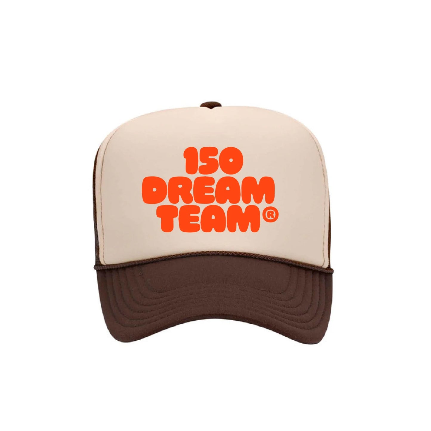 150 Dreamteam Puff Print Trucker - Brown