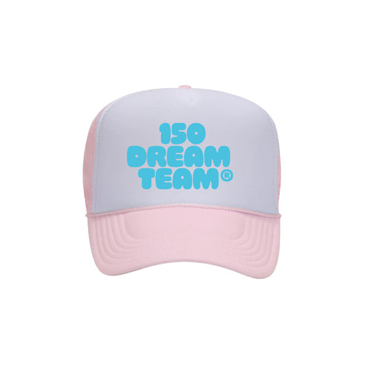 150 Dreamteam Puff Print Trucker - Cotton Candy