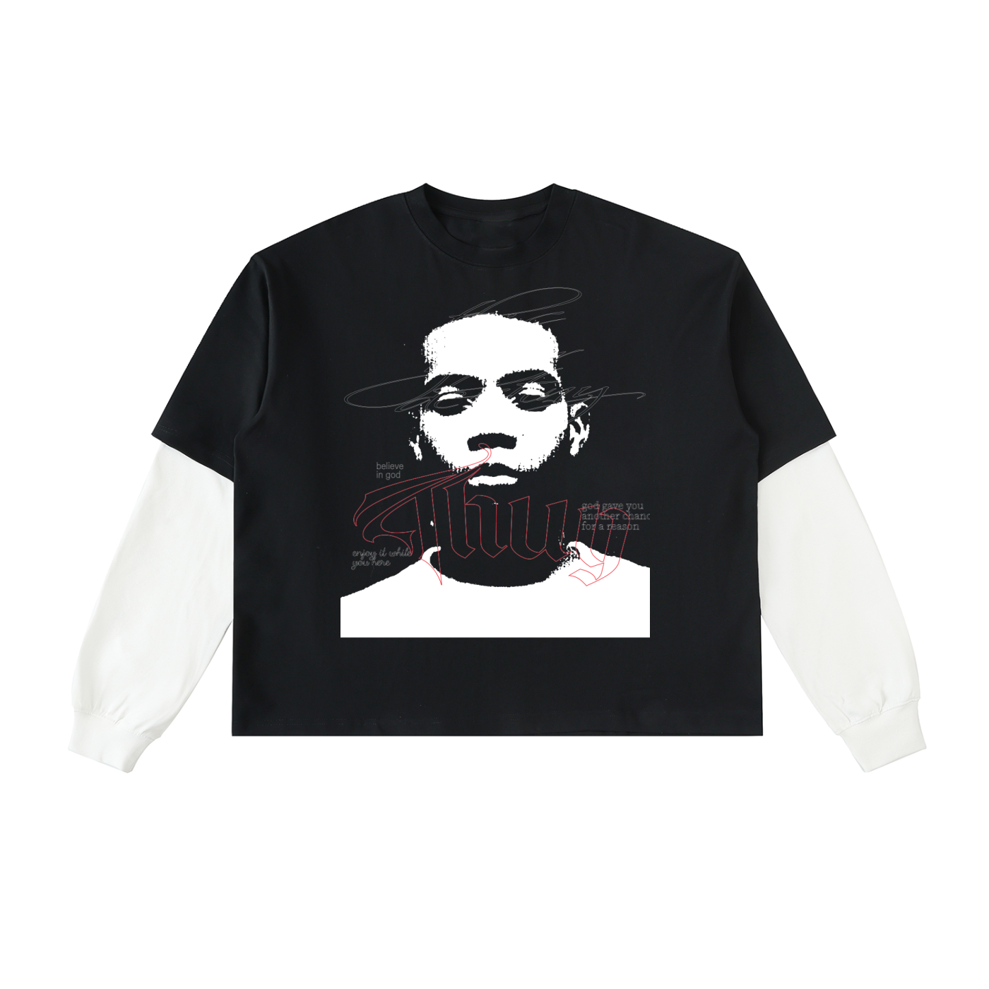 Lil Herb Layered Contrast Sleeve / T-Shirt